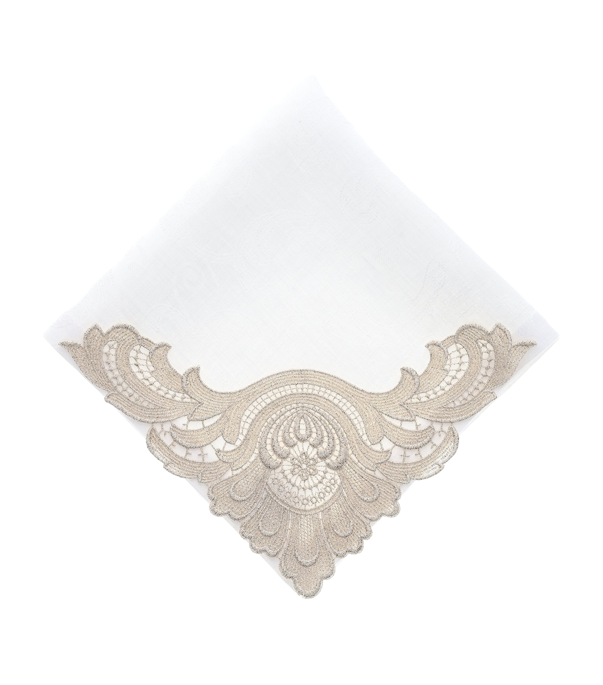 Weissfee Linen Paradise Napkin In Gold