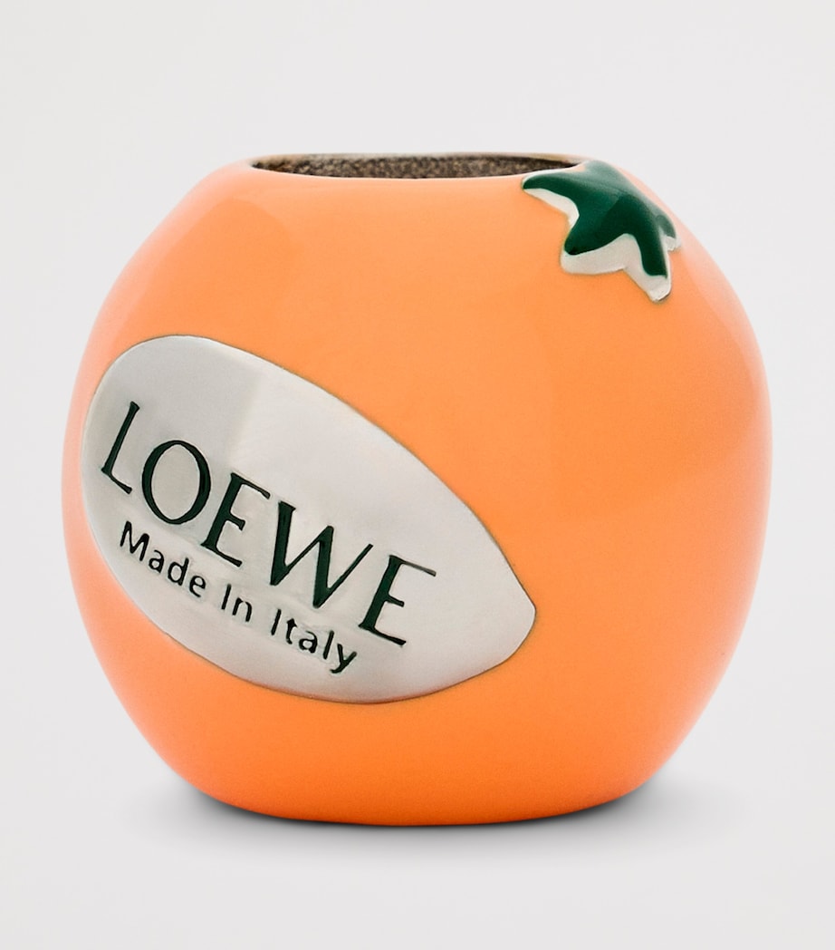LOEWE Orange Dice Charm Orange Image 2