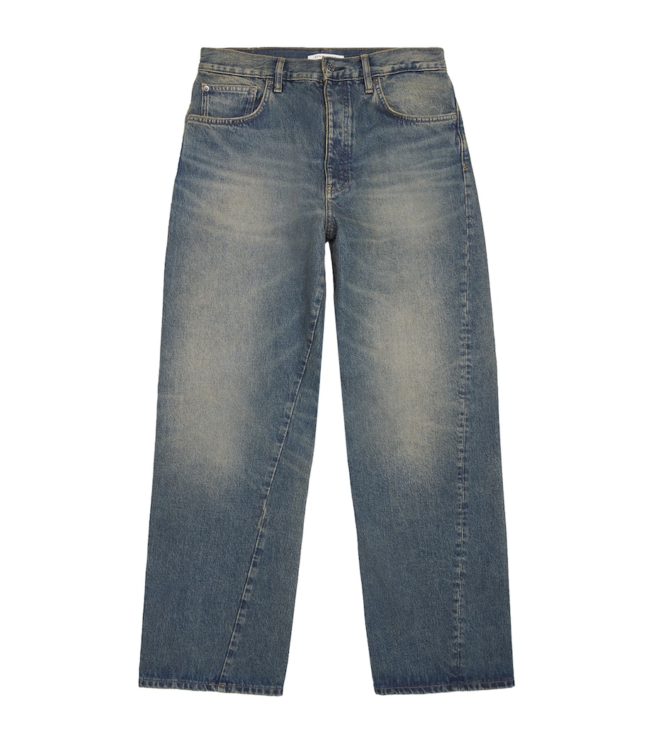 Dirty Wash Wide Twist Jeans DIRTY BLUE 719 Image 1