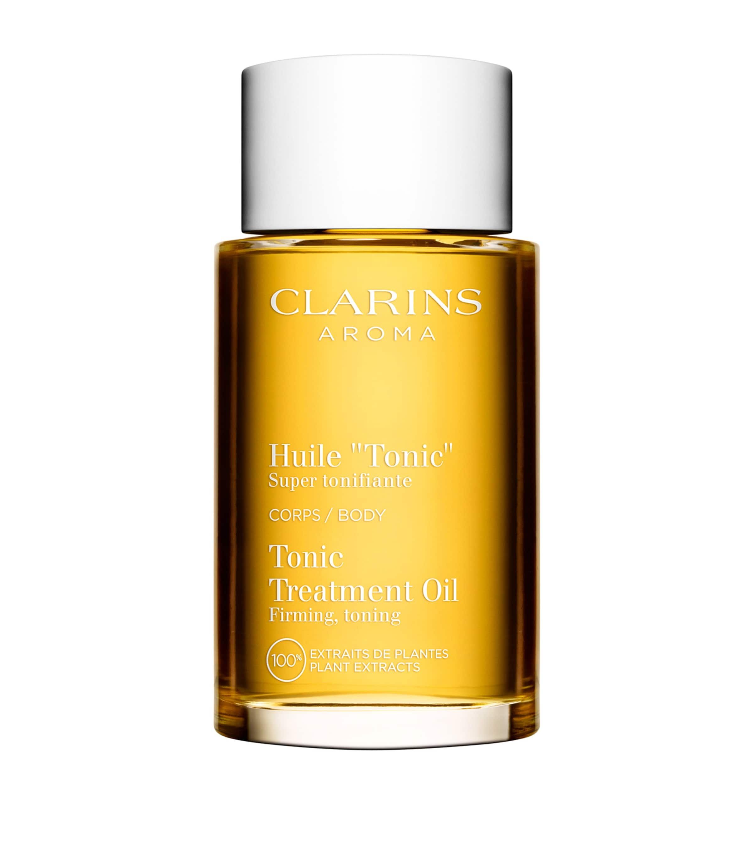 Clarins Tonic Body Treatment Oil In White