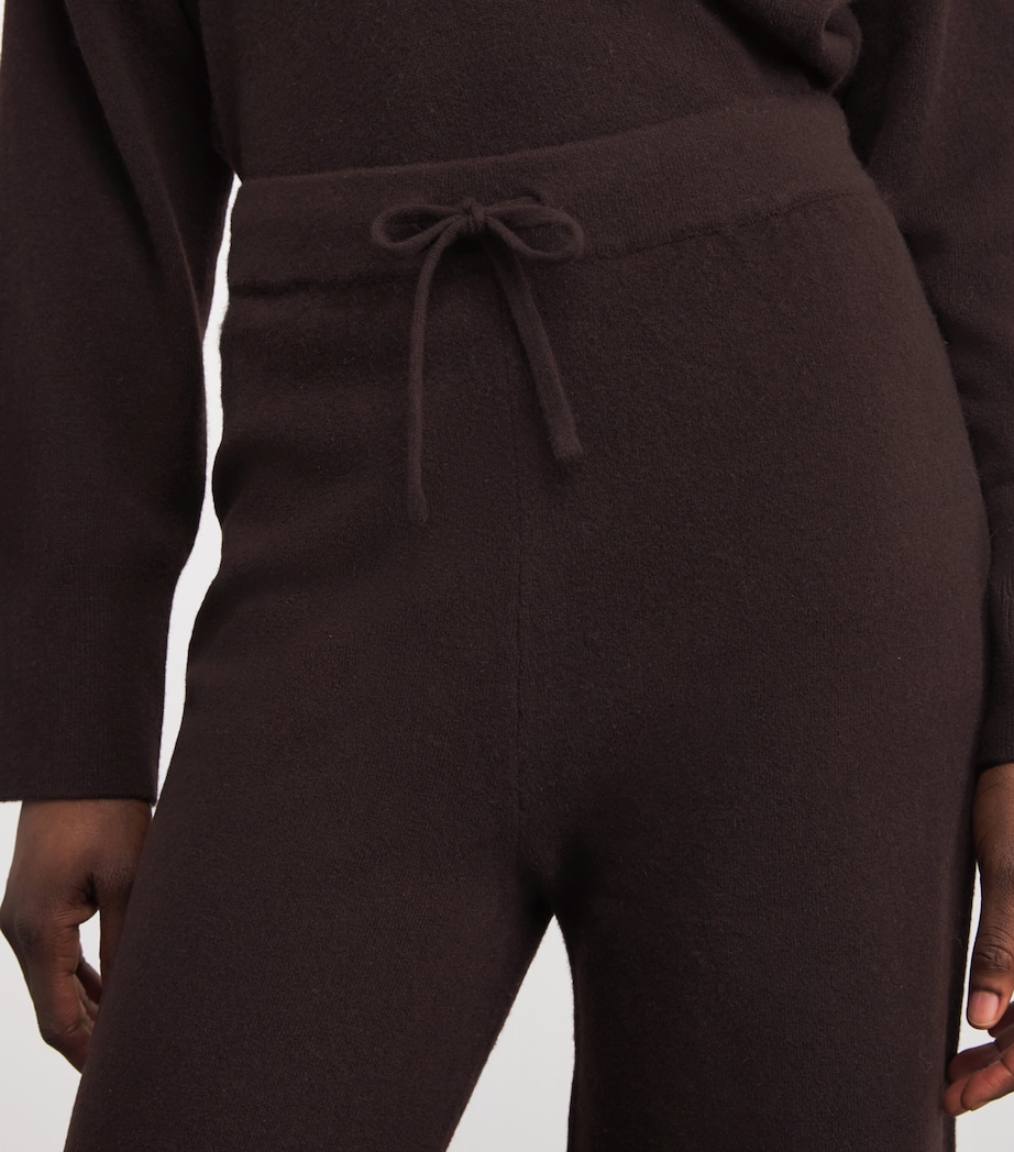 Yves Salomon Womens Merino Wool Straight Trousers Image 3