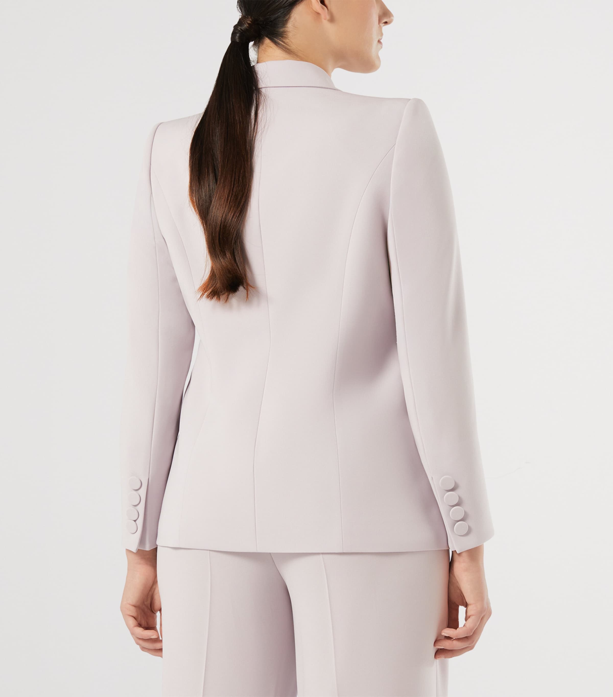 Anabela Double-Breasted Blazer LAVENDER Image 3