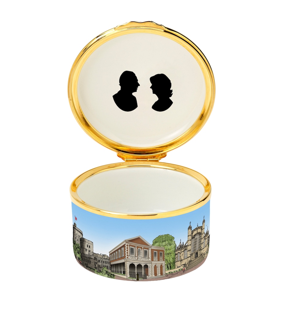 King Charles III & Queen Camilla 20th Wedding Anniversary Enamel Box MULTI Image 2