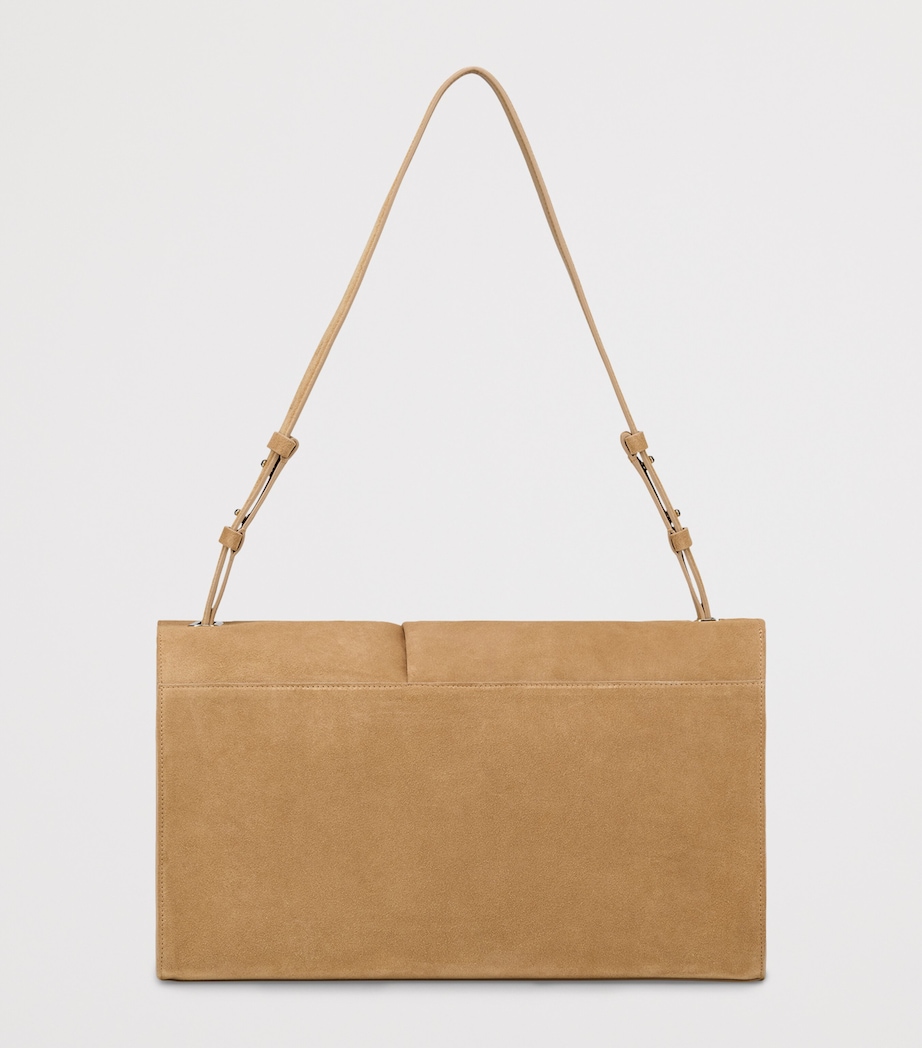 Baggy Large Suede Shoulder Bag F486 Image 3