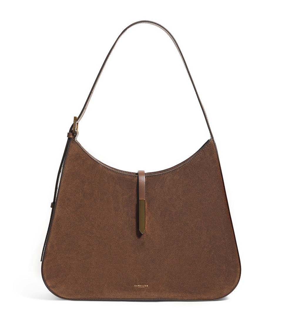 Large Suede Tokyo Shoulder Bag