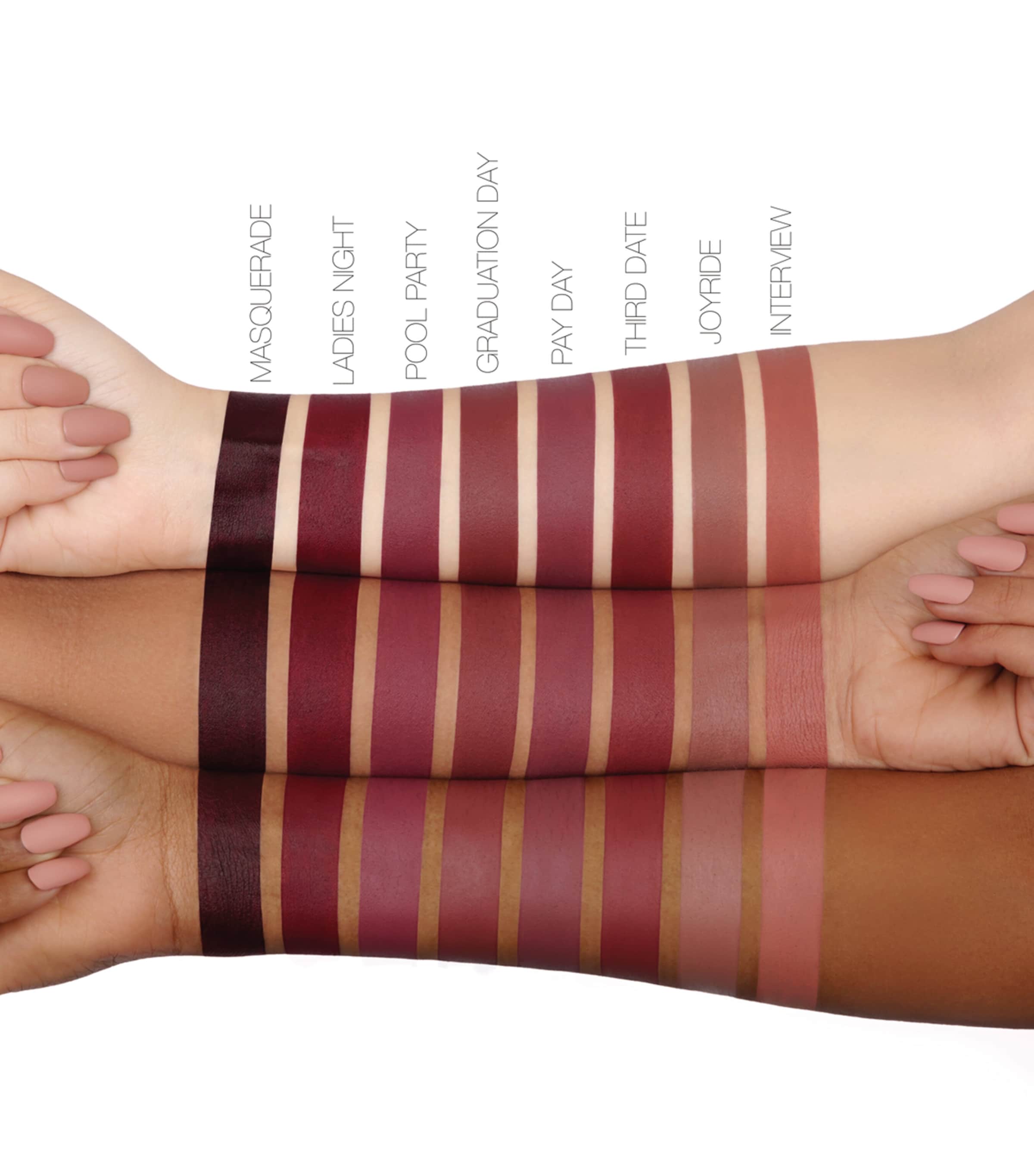 Huda Beauty Power Bullet Matte Lipstick Ladies Night Image 3