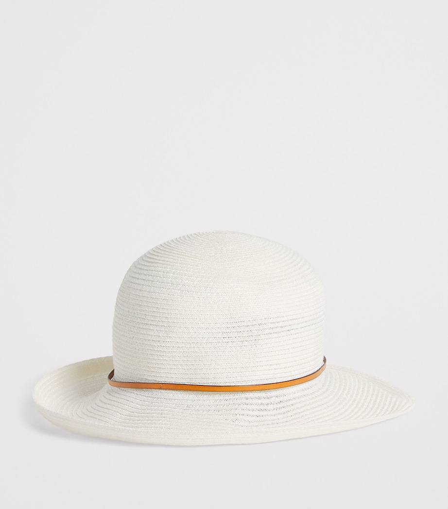 Eleventy Hemp Woven Hat Avorio Image 3
