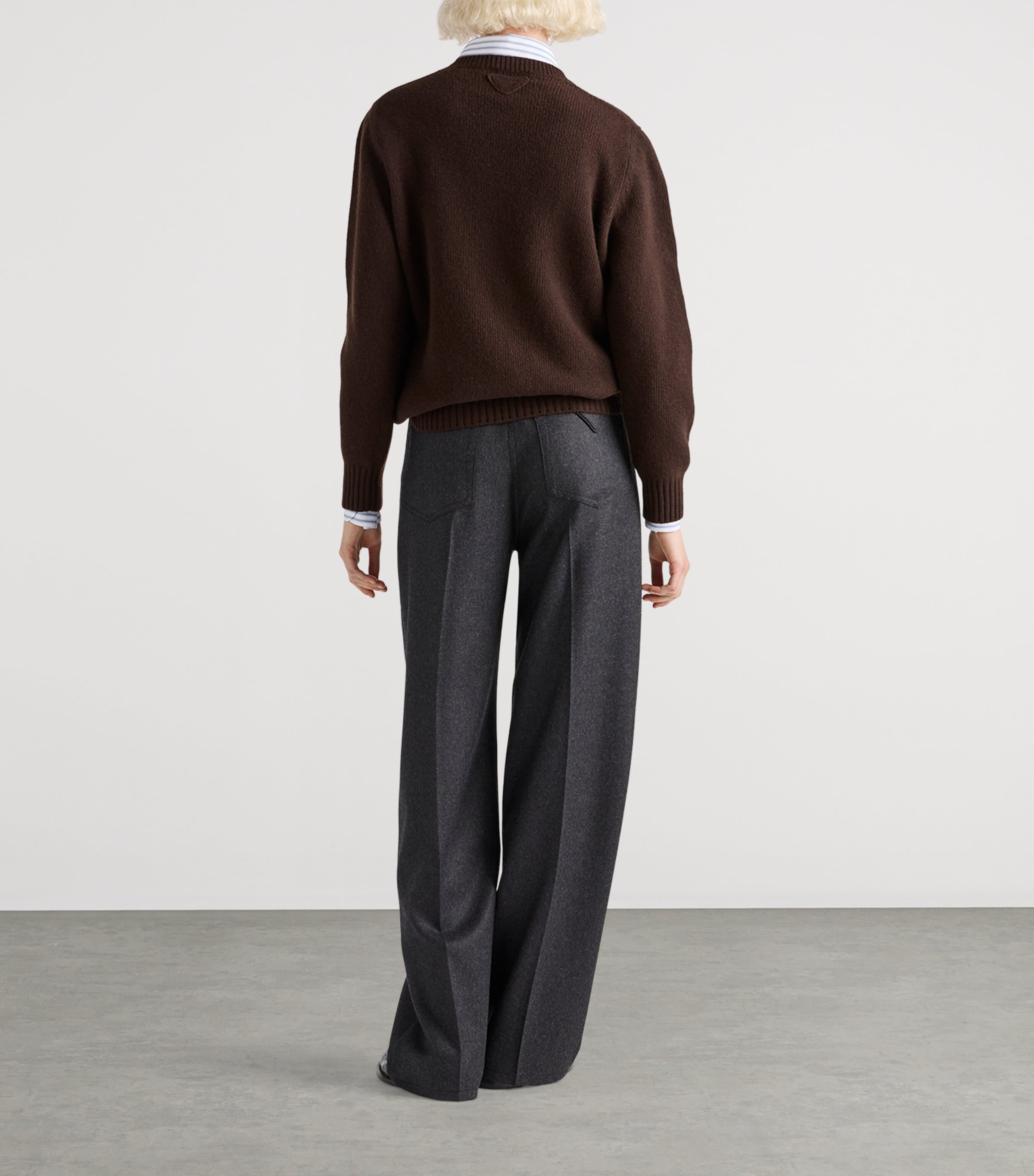 Wool-Cashmere Sweater F0003 Image 5
