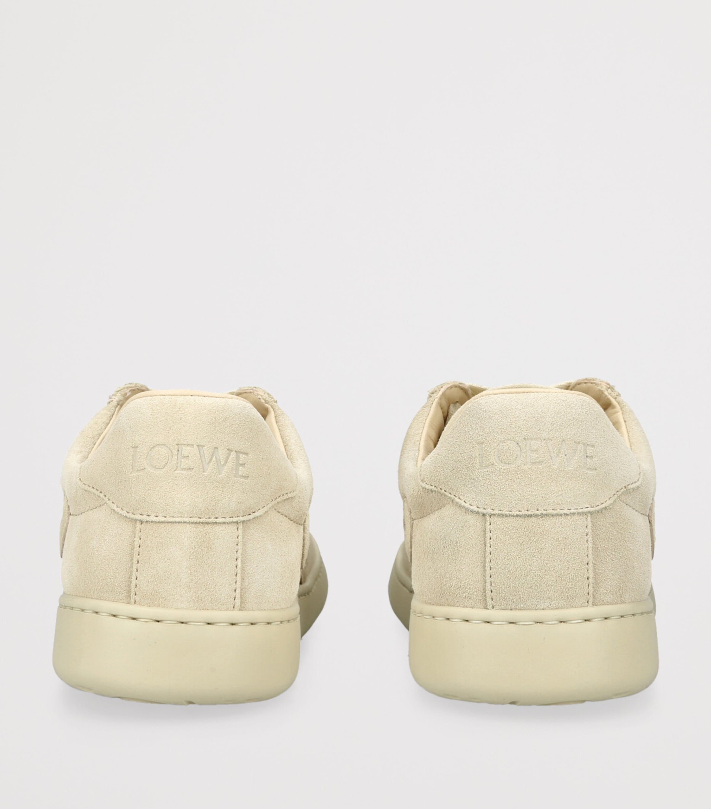 LOEWE Suede Jambo Sneakers Bone Image 2
