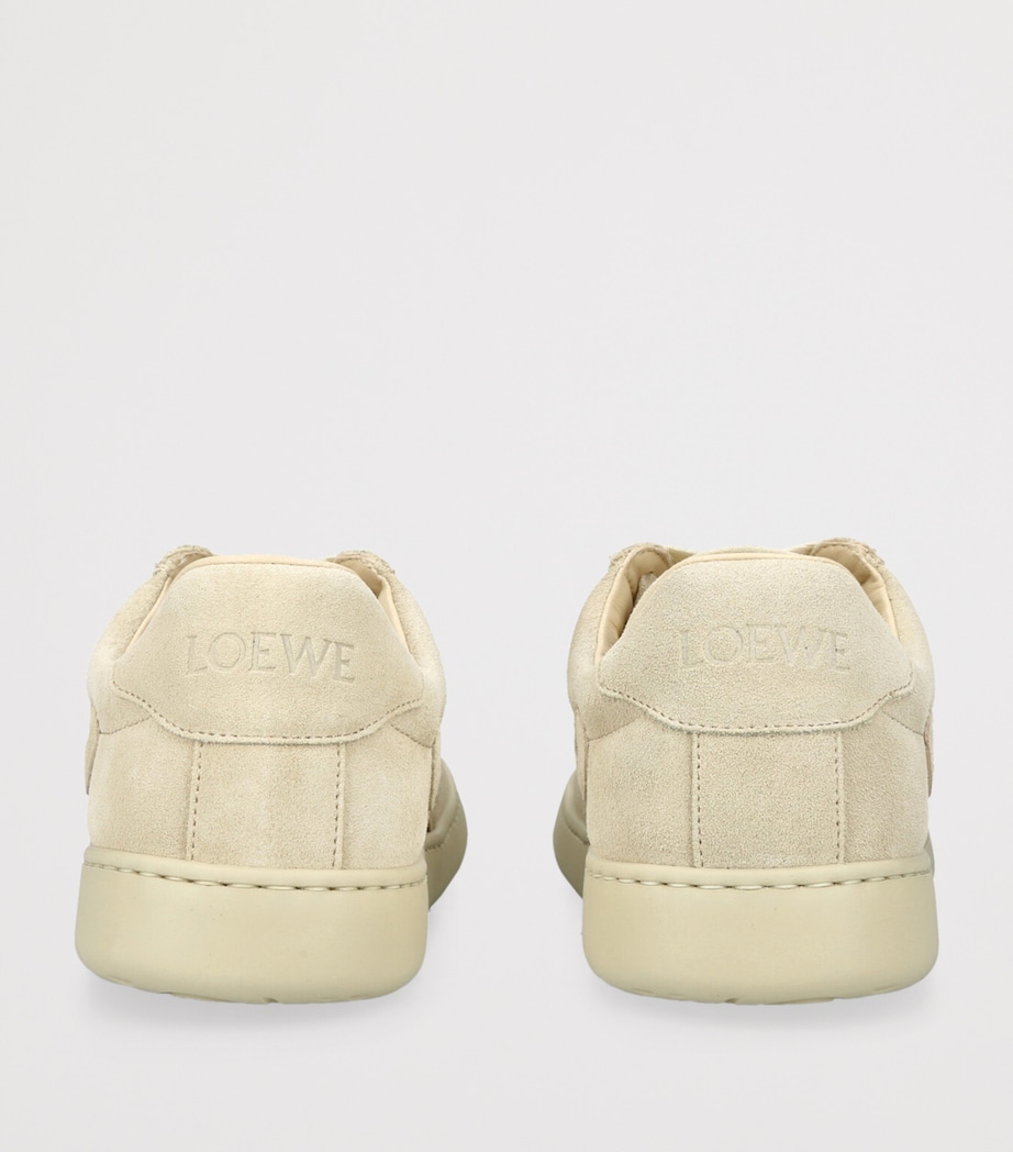 LOEWE Suede Jambo Sneakers Bone Image 2