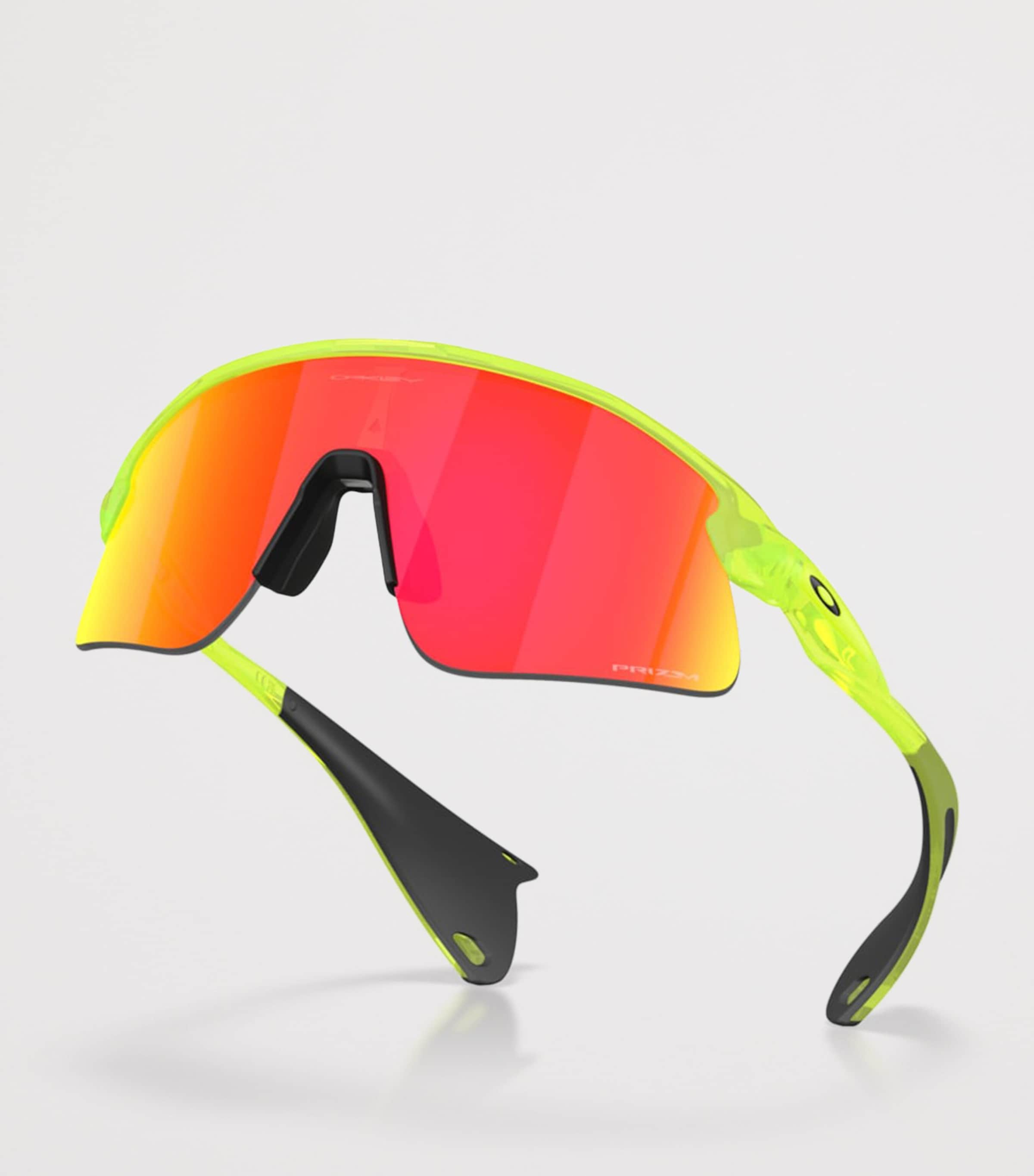Oakley Stunt Devil Rectangle Sunglasses Green Image 5