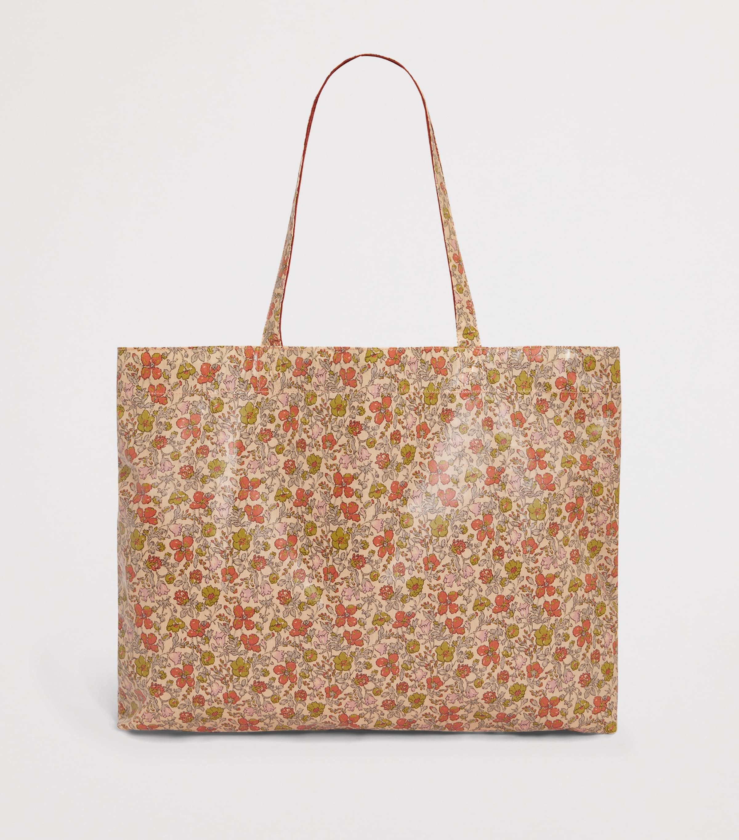 Bonpoint Cotton Floral Tote Bag Fl Make Up Image 2