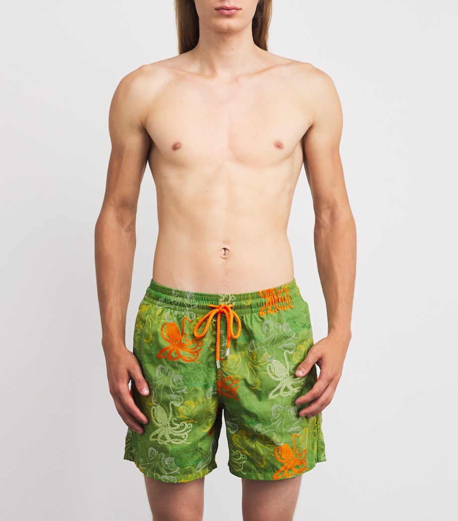 Embroidered Octopus Mistral Swim Shorts 427CAMOUPLAGE Image 3