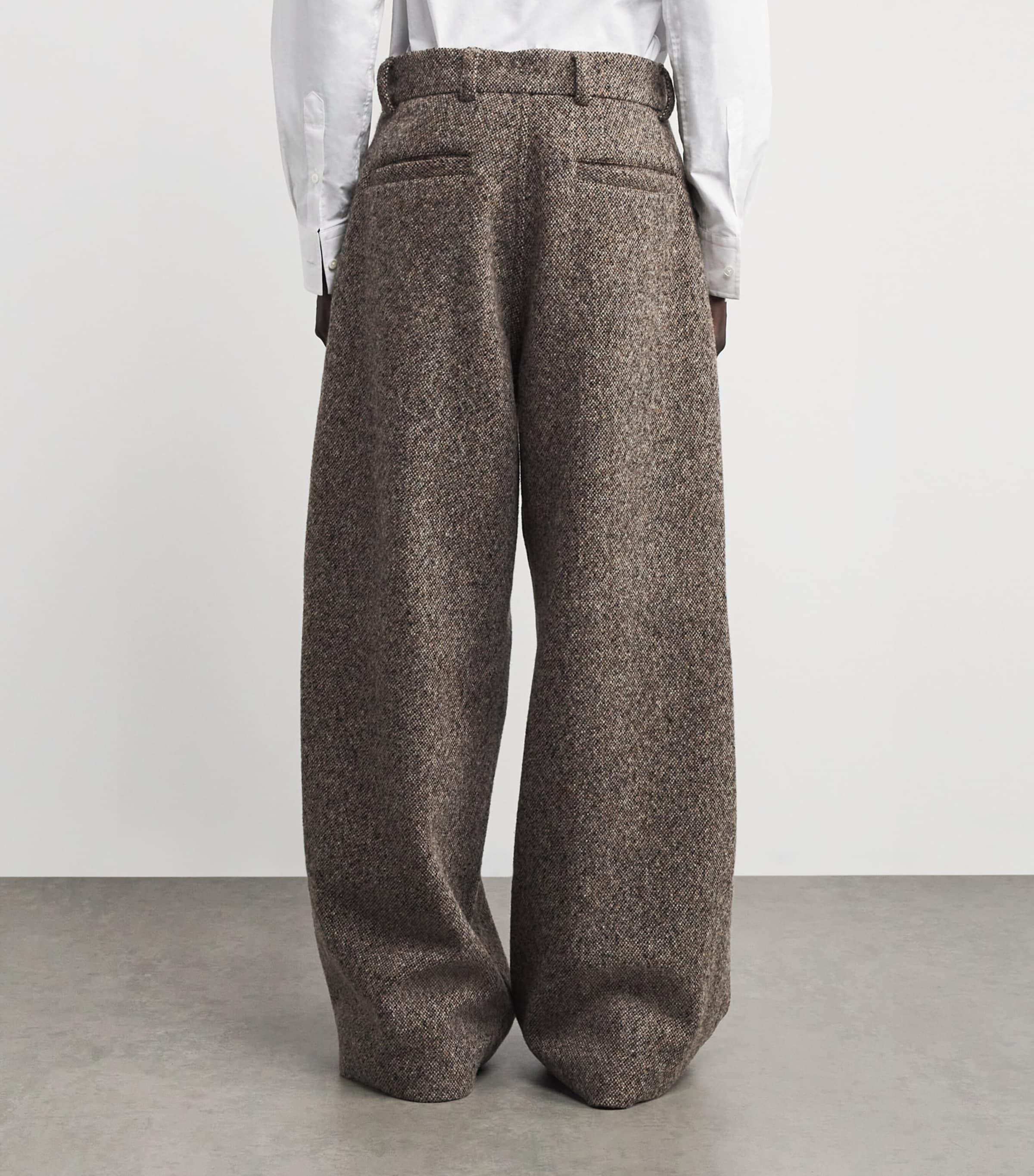 パンツ DRIES VAN NOTEN wool tapard slax 2010AW Dries Van Noten Wide Leg Wool Trousers | Liberty
