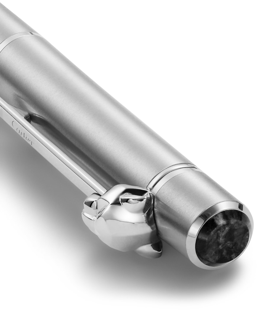 Small Panthère de Cartier Ballpoint Pen GOLD METAL Image 7