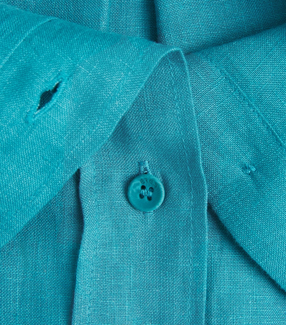 Eres Womens Linen Mignonette Shirt Persane Image 6