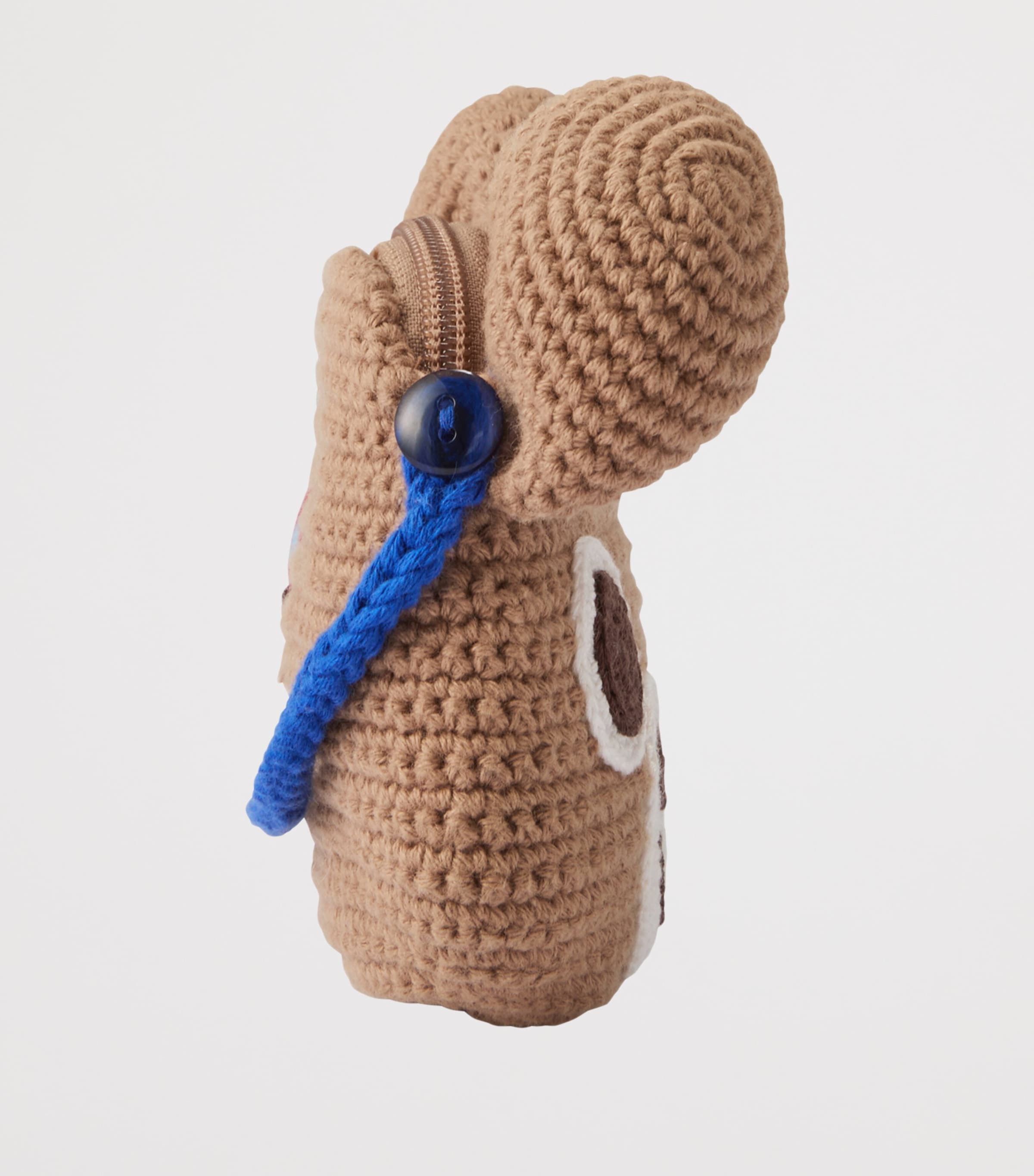 Miki House Knitted Bear Cross-Body Bag Image 7