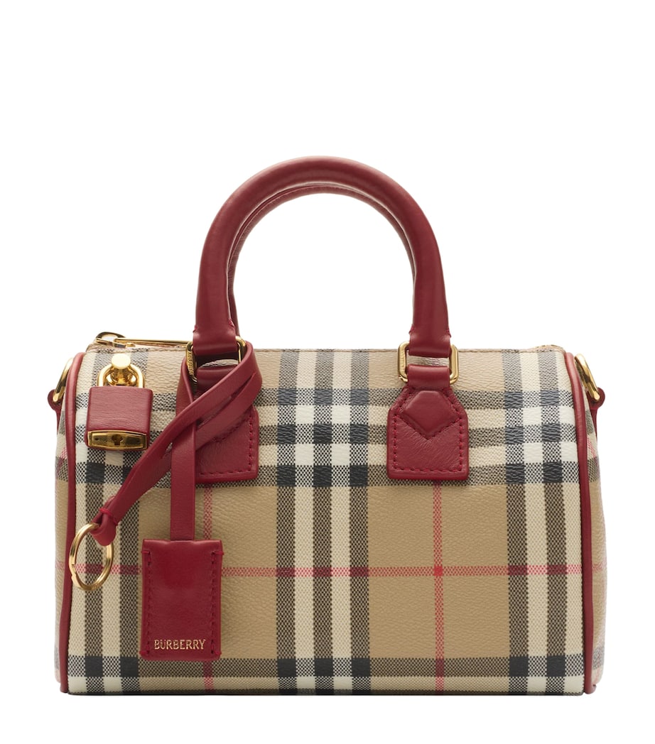 Mini Check Bowling Bag VNTG CHKRUBY Image 1