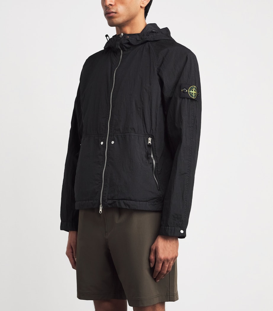 Stone Island Mens Nylon Watro-TC Hooded Parka Image 4