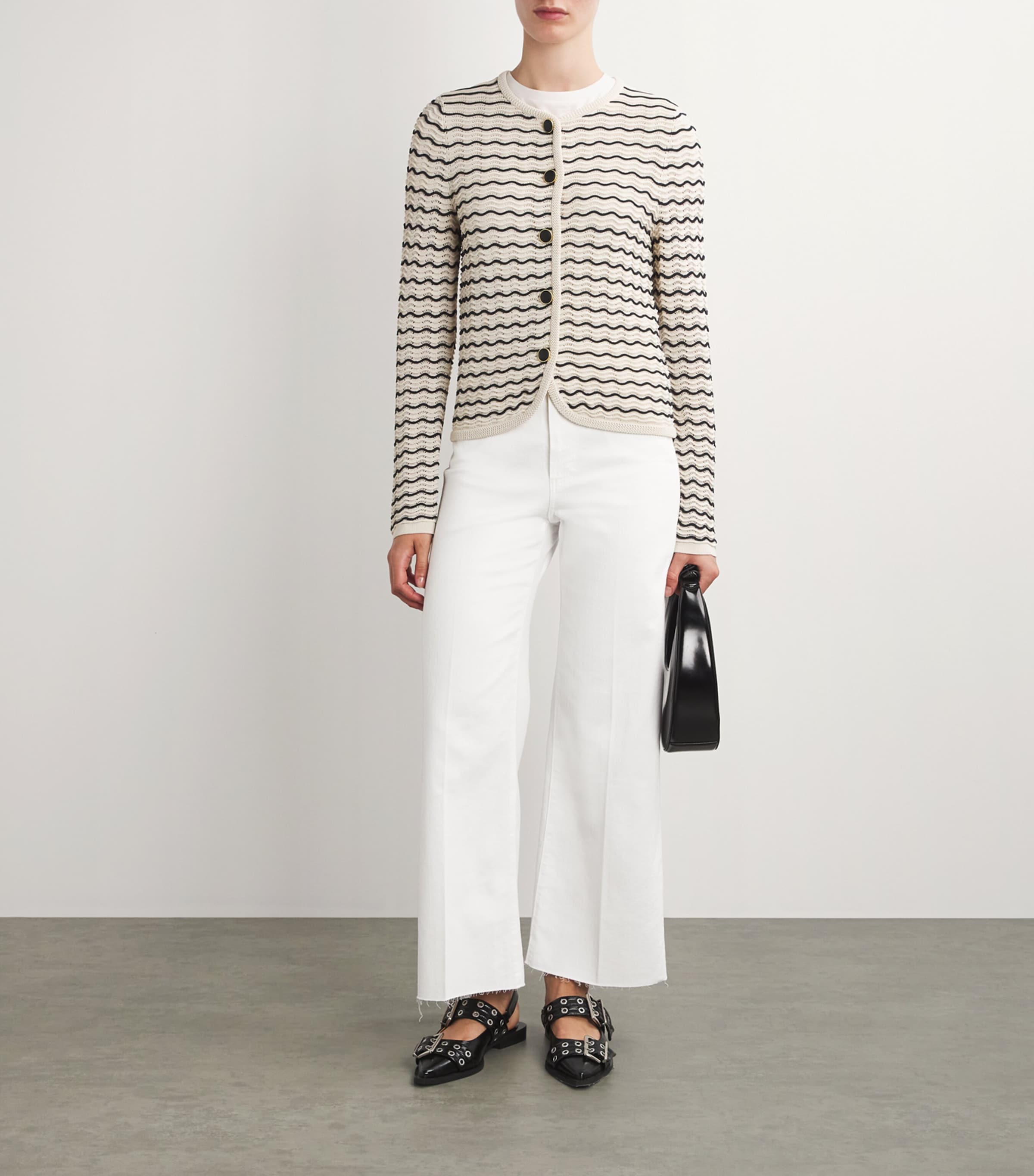 Anessa Wide-Leg Jeans  CRISP WHITE Image 2