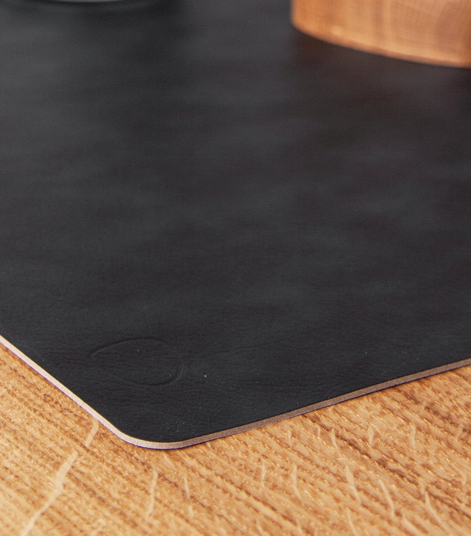 Square Placemats (Set of 4) BLACK/BROWN Image 4