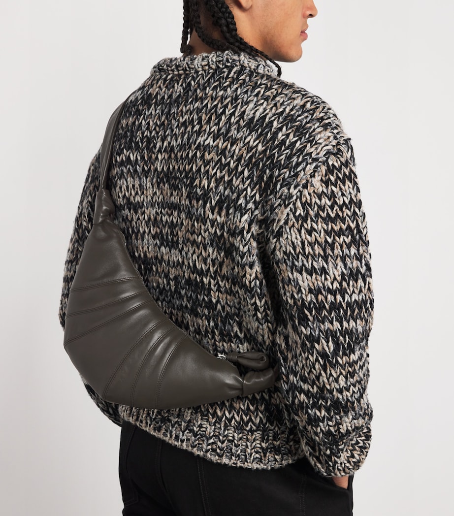Small Nappa Leather Croissant Bag SHERWOOD Image 2