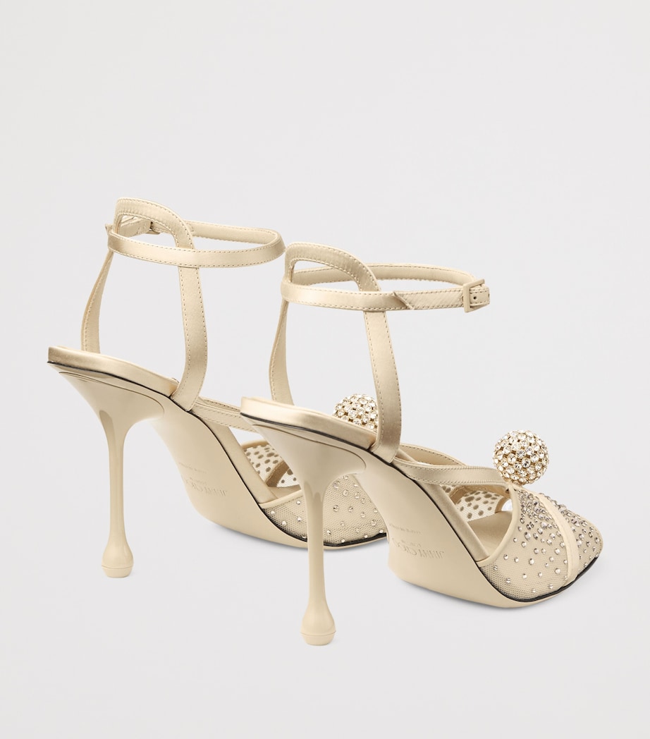 Sarai 95 Heeled Sandals LIGHT SOFT GOLD/LIGH Image 4