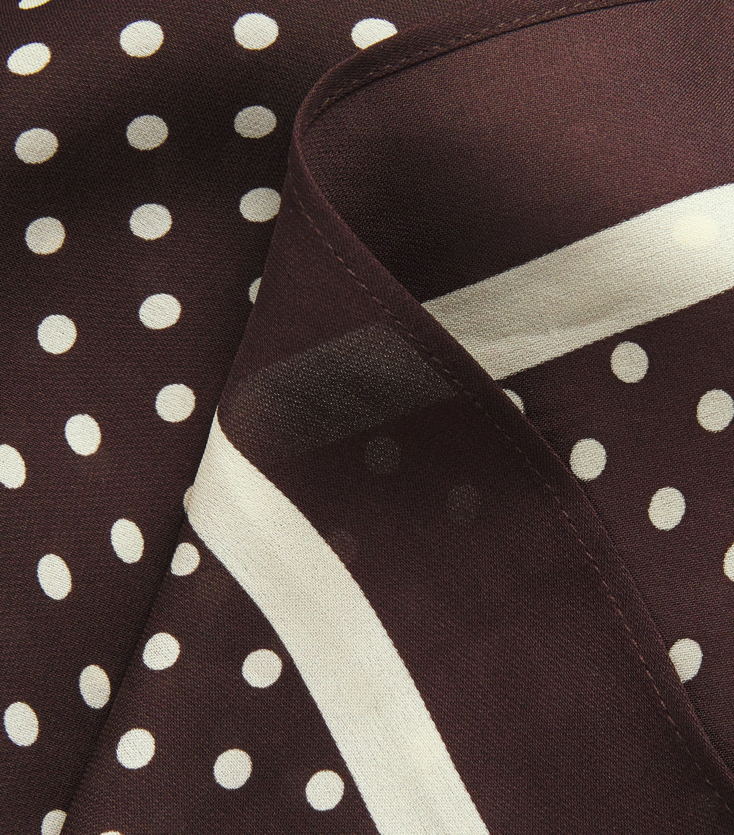 Matteau Womens Silk Polka-Dot Pareo Plka Dot Plk Chc Image 4