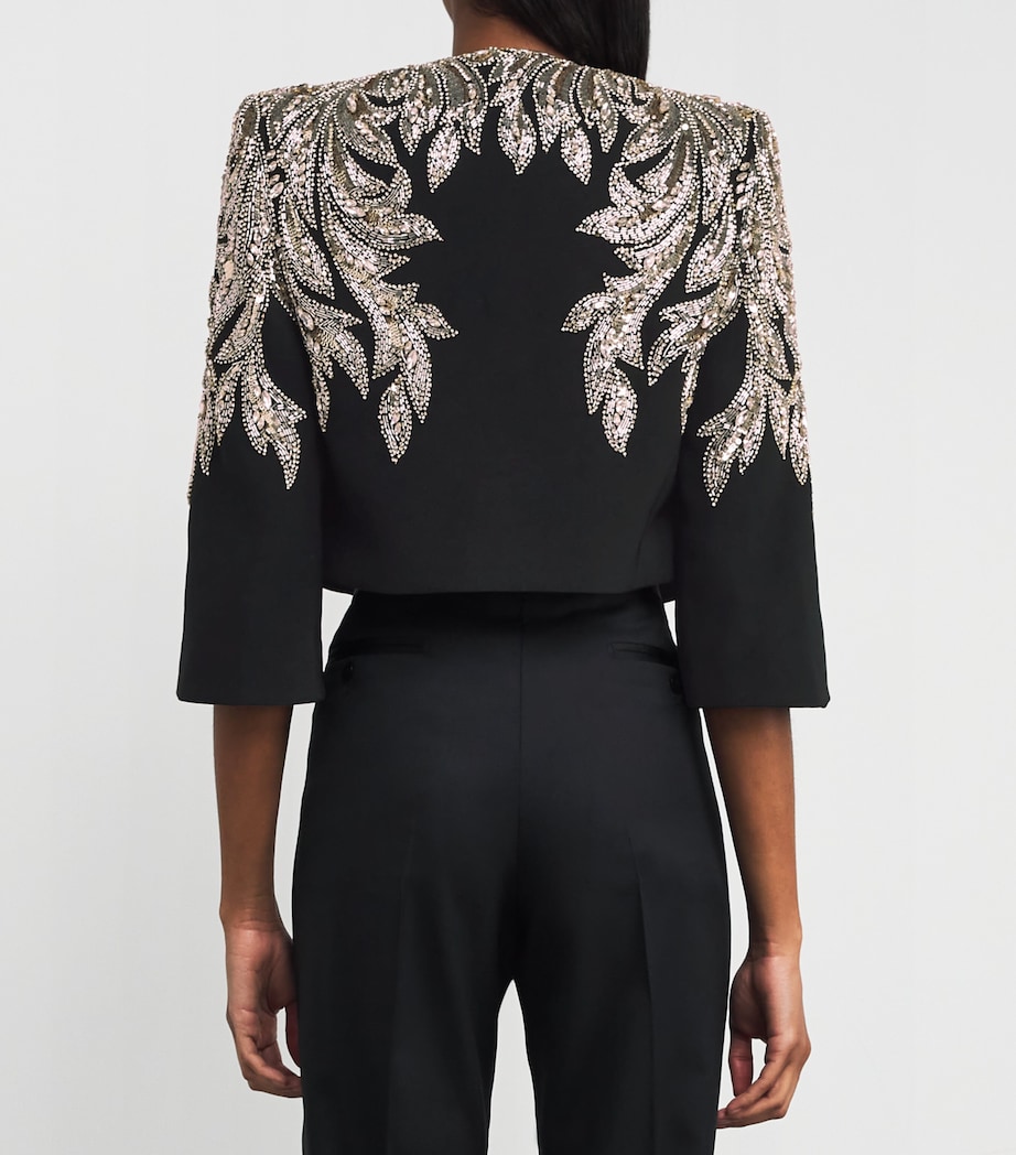 Embellished Versailles Cropped Jacket 2033 LIQURC S G BDNG Image 4