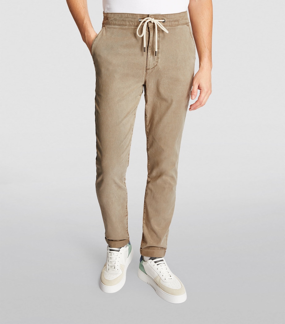 PAIGE Mens Drawstring Fraser Chinos Coastal Beige Image 2