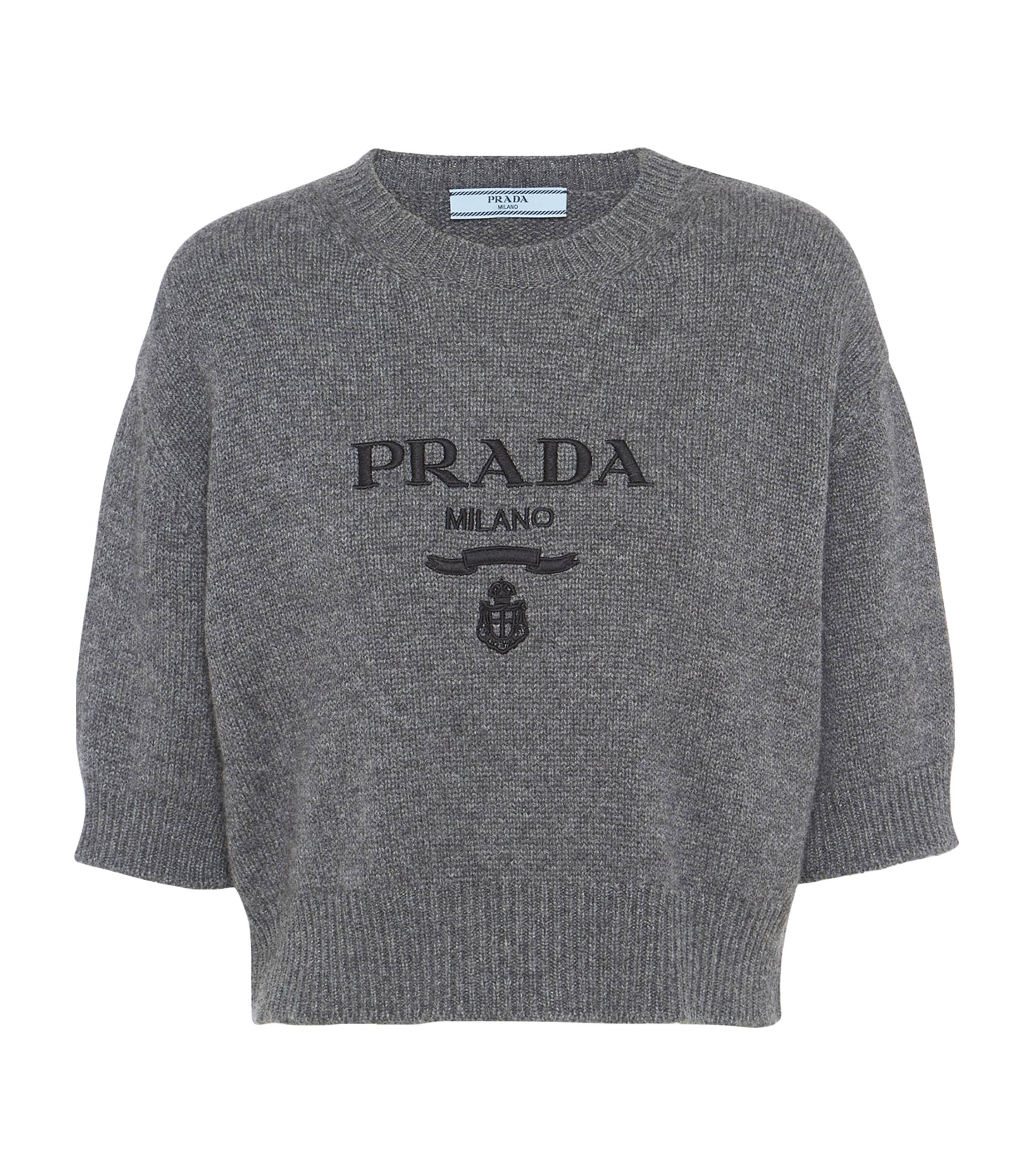 Wool-Cashmere Logo Sweater F0480 Image 1