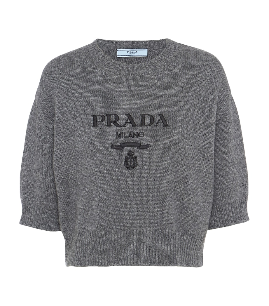 Wool-Cashmere Logo Sweater F0480 Image 1