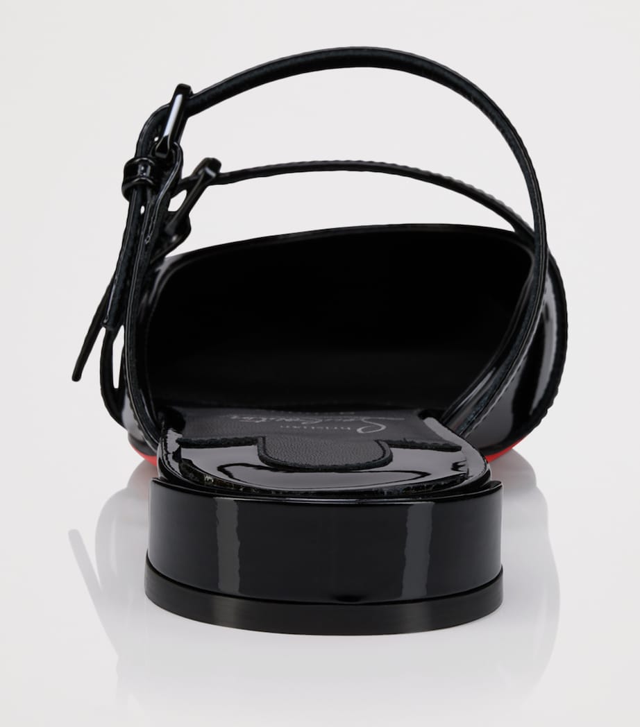 Jane Nina Patent Leather Flat Mules B439 Image 4