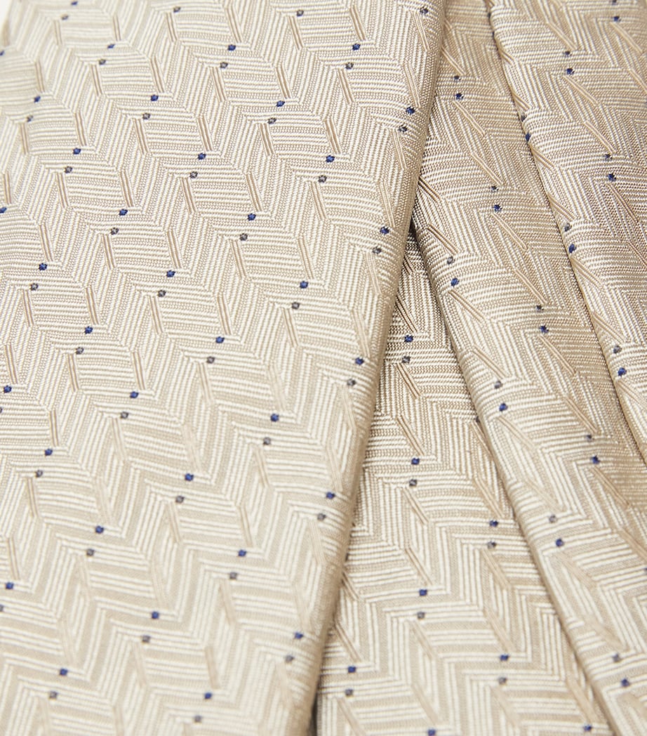 Emporio Armani Silk Jacquard Tie Image 4