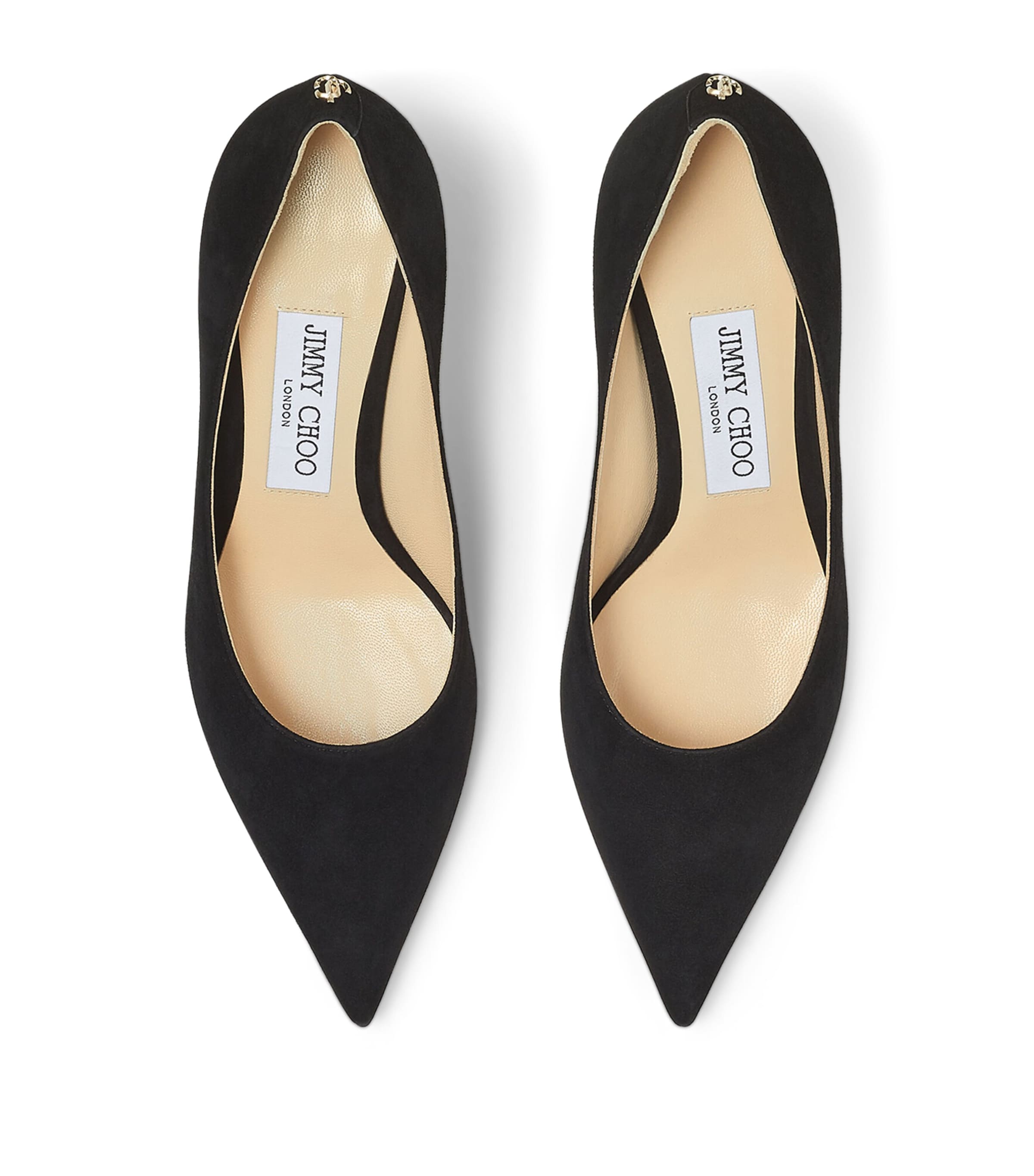 Love 65 Suede Pumps BLACK Image 3