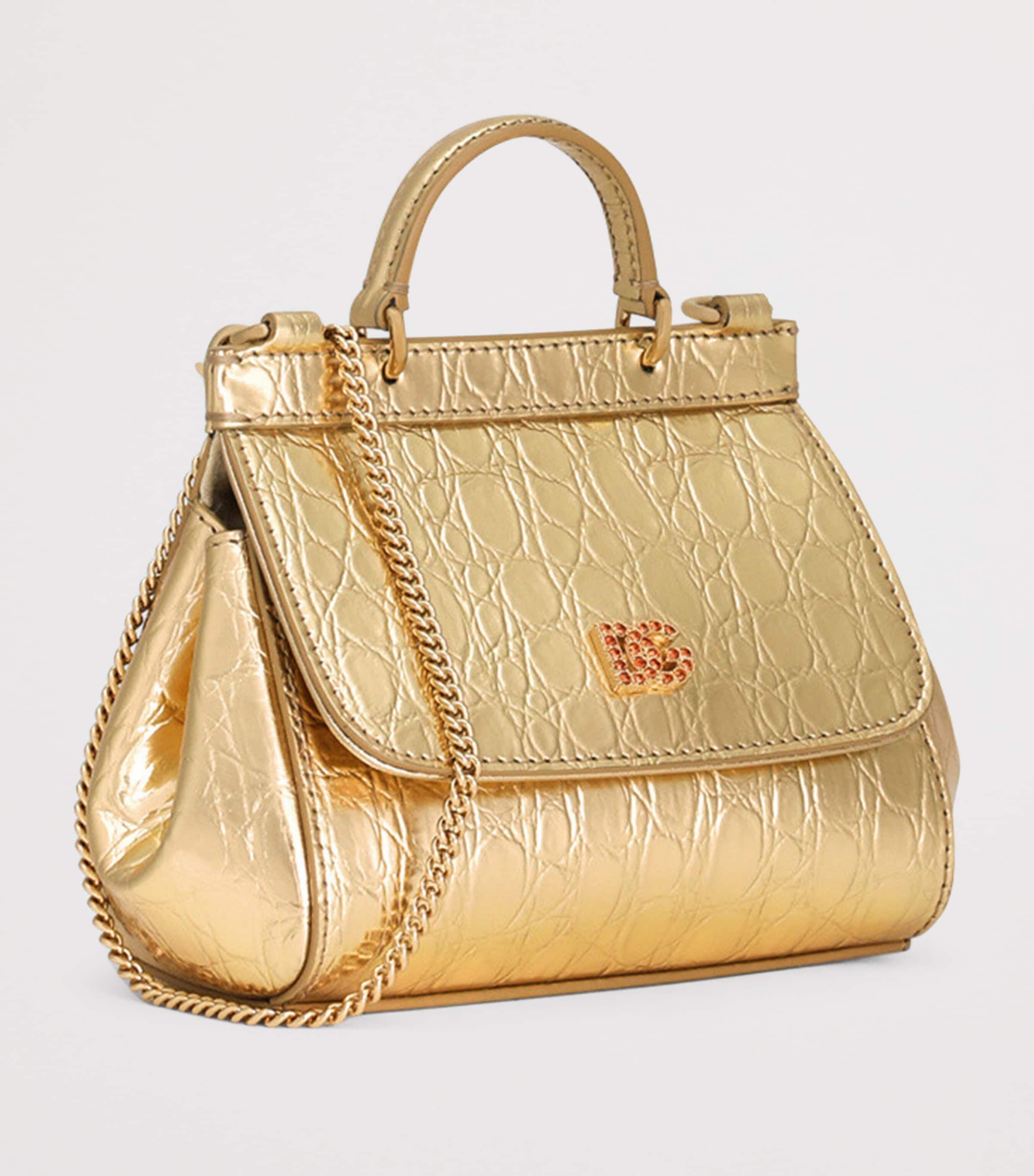 ショルダーバッグ・ポシェット DOLCE&GABBANA MEDIUM CARAMEL SICILY HAND BAG Dolce&Gabbana Sicily Bag at Toronto Yorkdale Shopping Centre