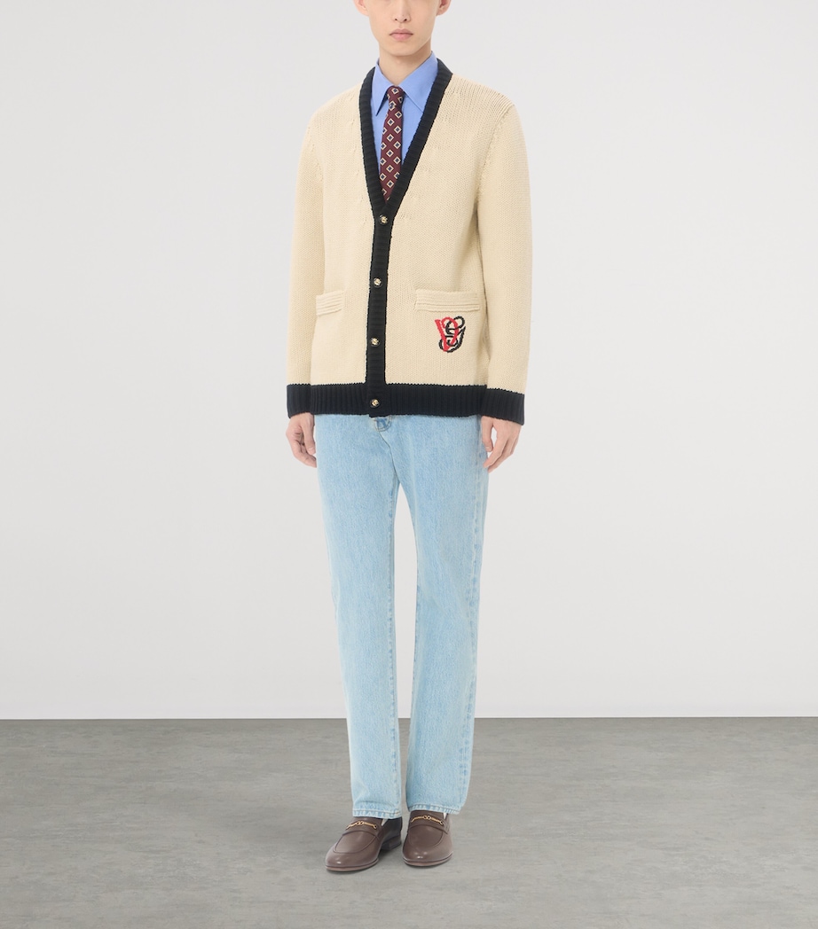 Valentino Mens Cotton VGold Shirt Image 2