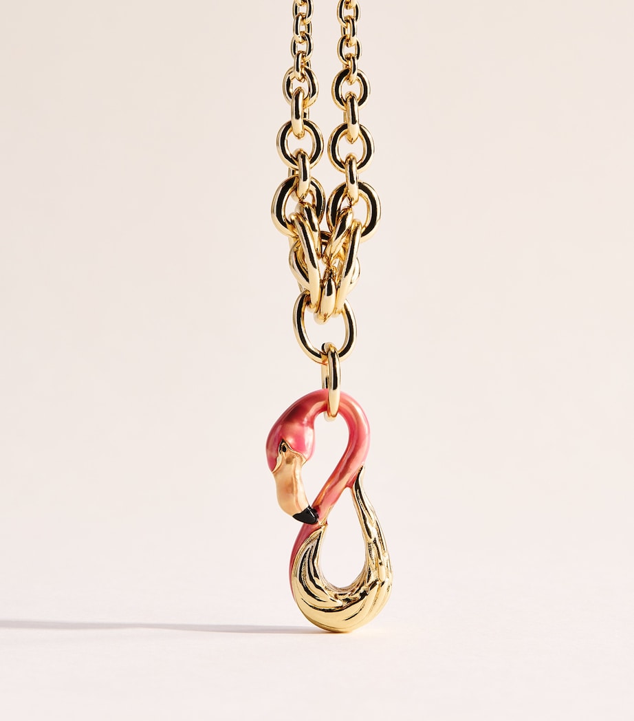 Chloé Tropicus Pendant Necklace Berry Pink Image 1