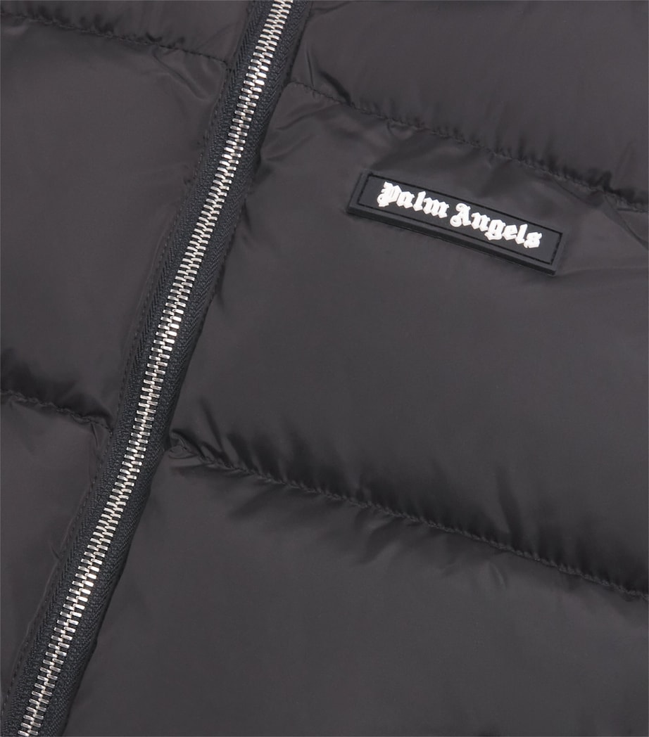 Padded Logo Gilet (4-12+ Years) 1003BLACK OFFW Image 3