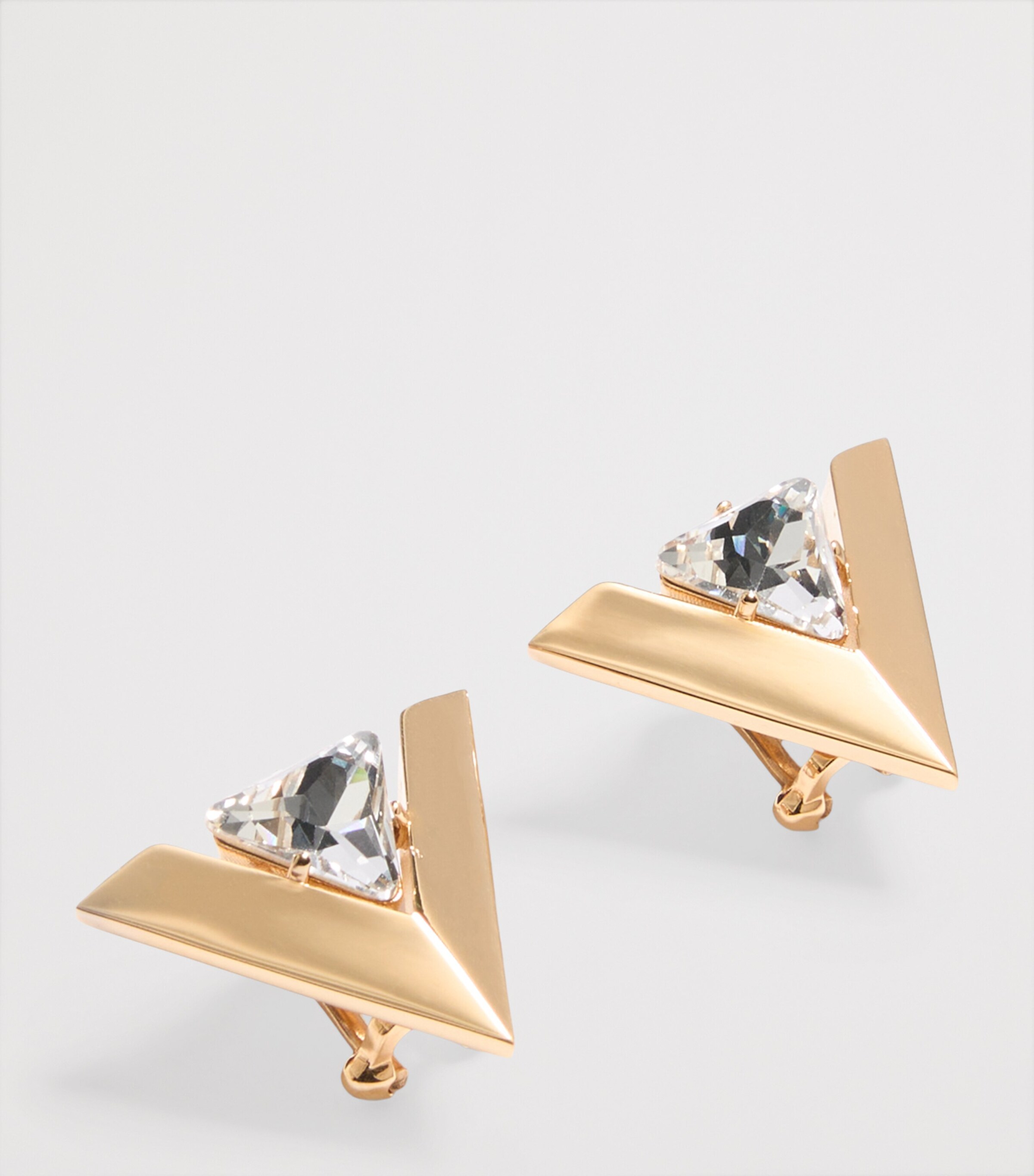 Large Je Les V Logo Earrings 9MN Image 4