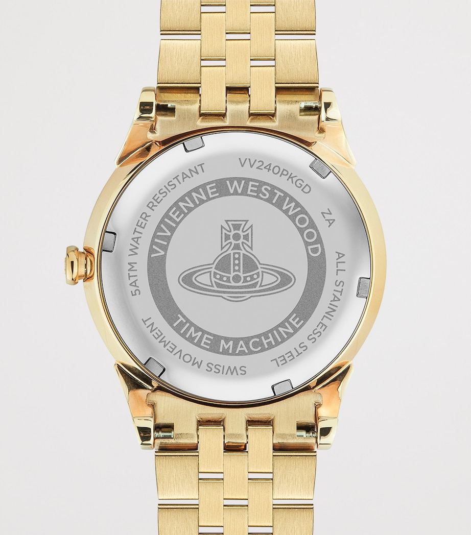 Stainless Steel The Seymour Watch 38mm GOLD PINK Image 5