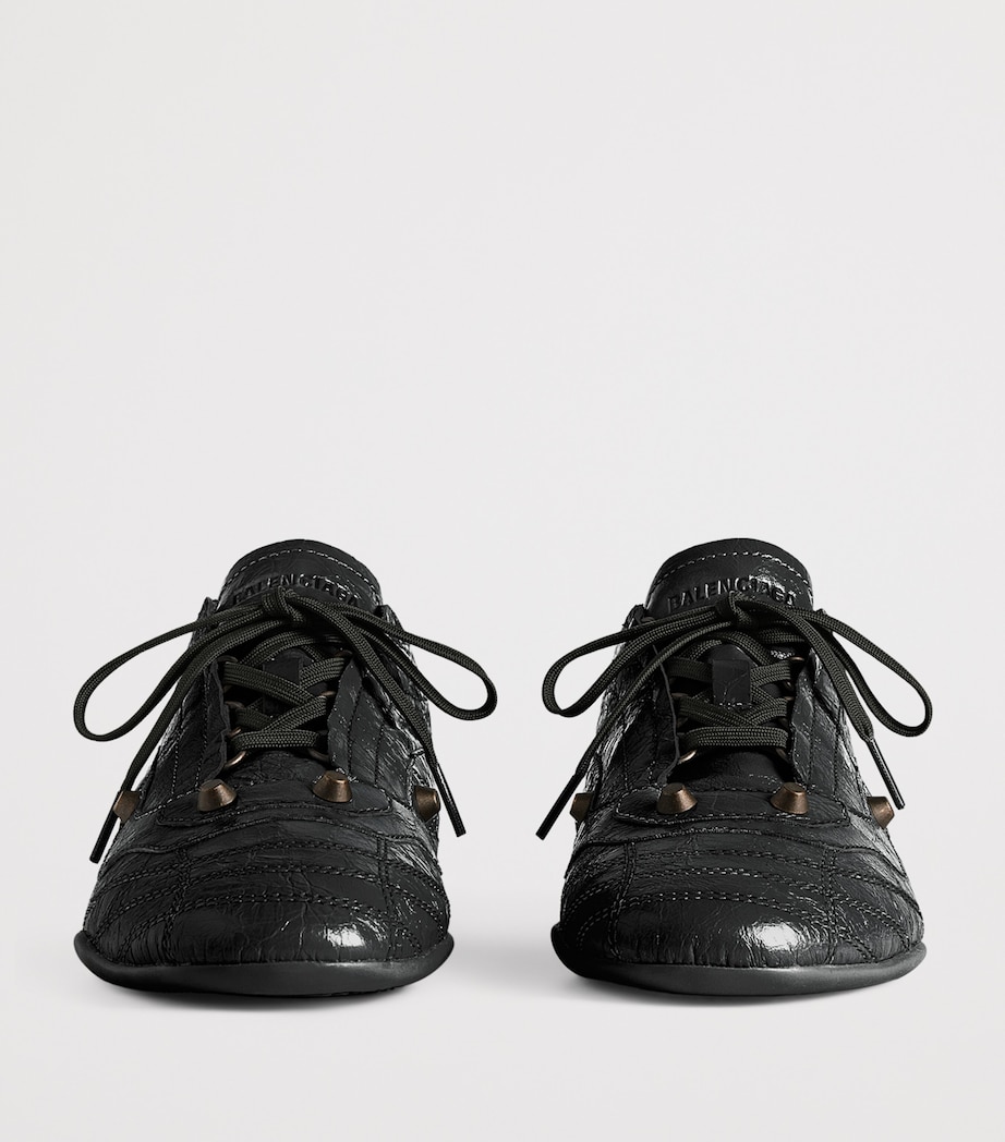 Balenciaga Leather City Sneakers Image 7