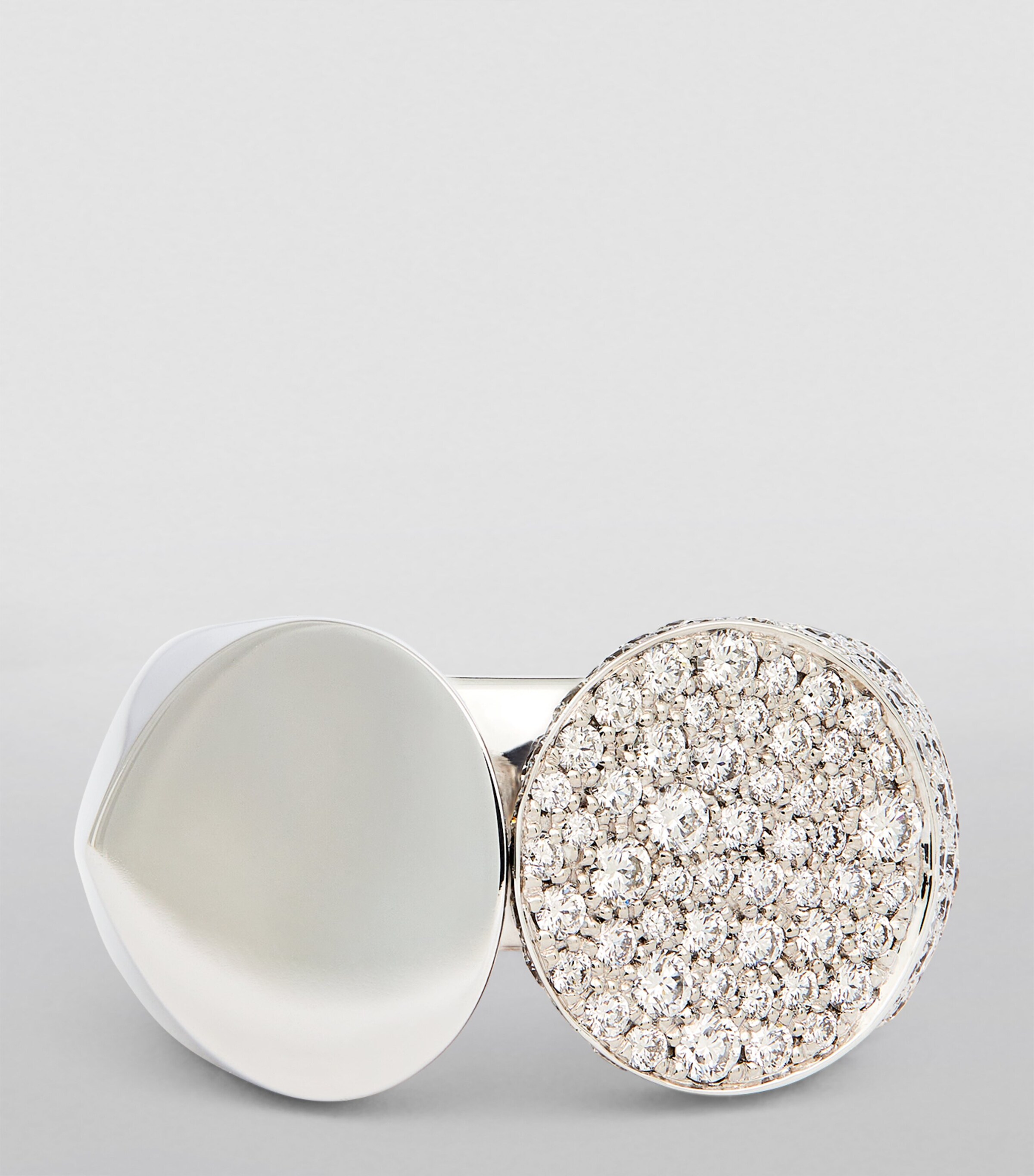 White Gold and Diamond Oera Edition 03 Ring WHITE GOLD Image 3