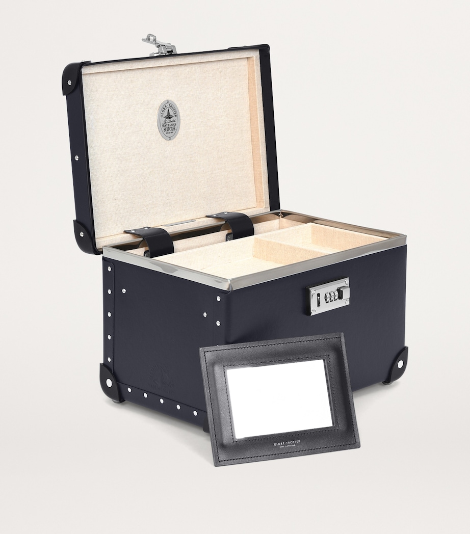 Globe-Trotter Centenary Vanity Case (24cm) Navy Image 4