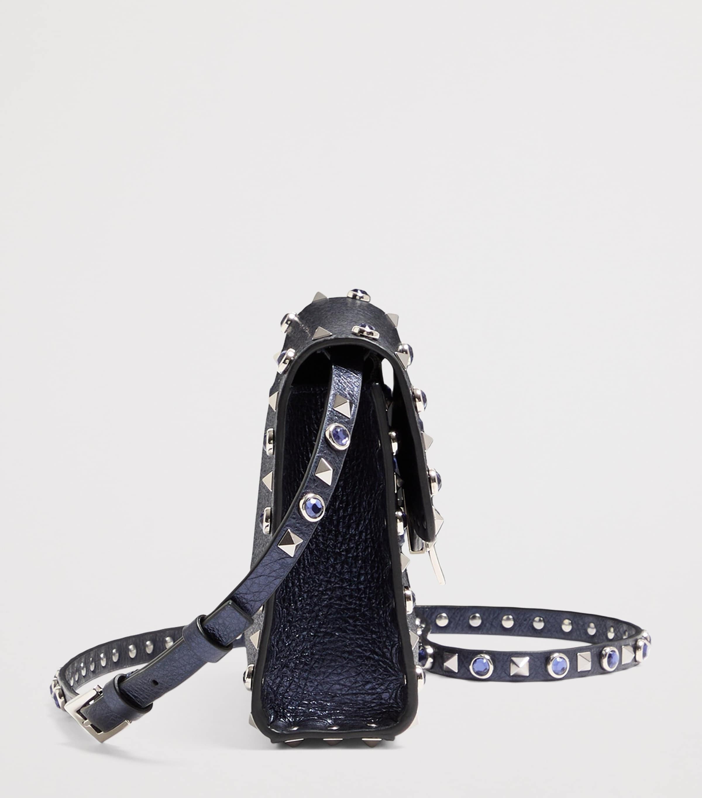 Valentino Garavani Calfskin Rockstud Spike Shoulder Bag Image 3