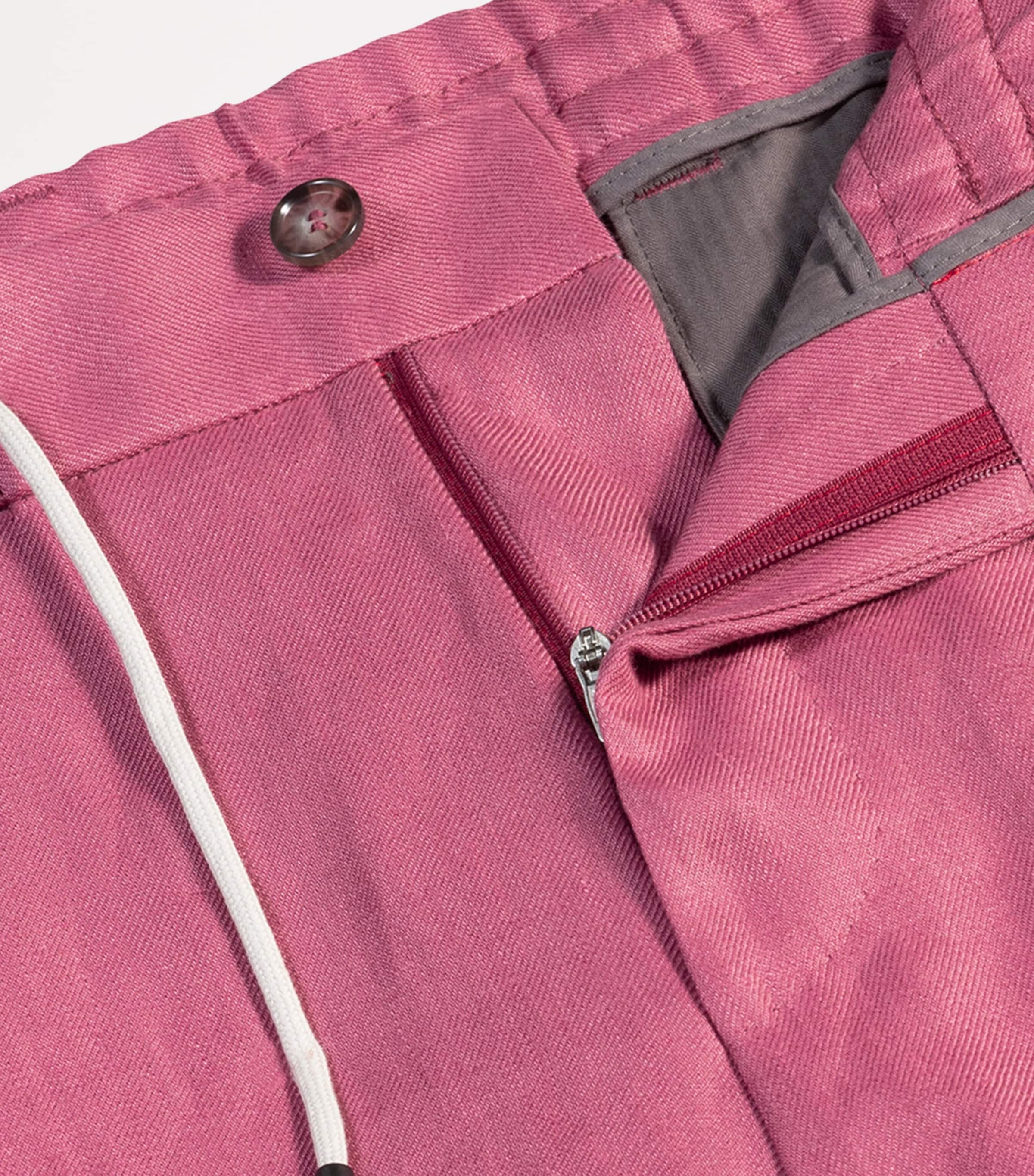 Linen Tapered Shorts 661 Image 5