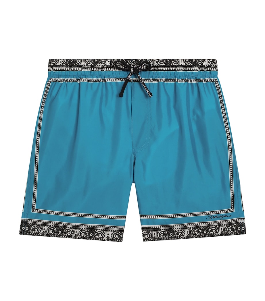 Bandana Print Swim Shorts (8-12+ Years) HT5IK-BANDANA Image 1