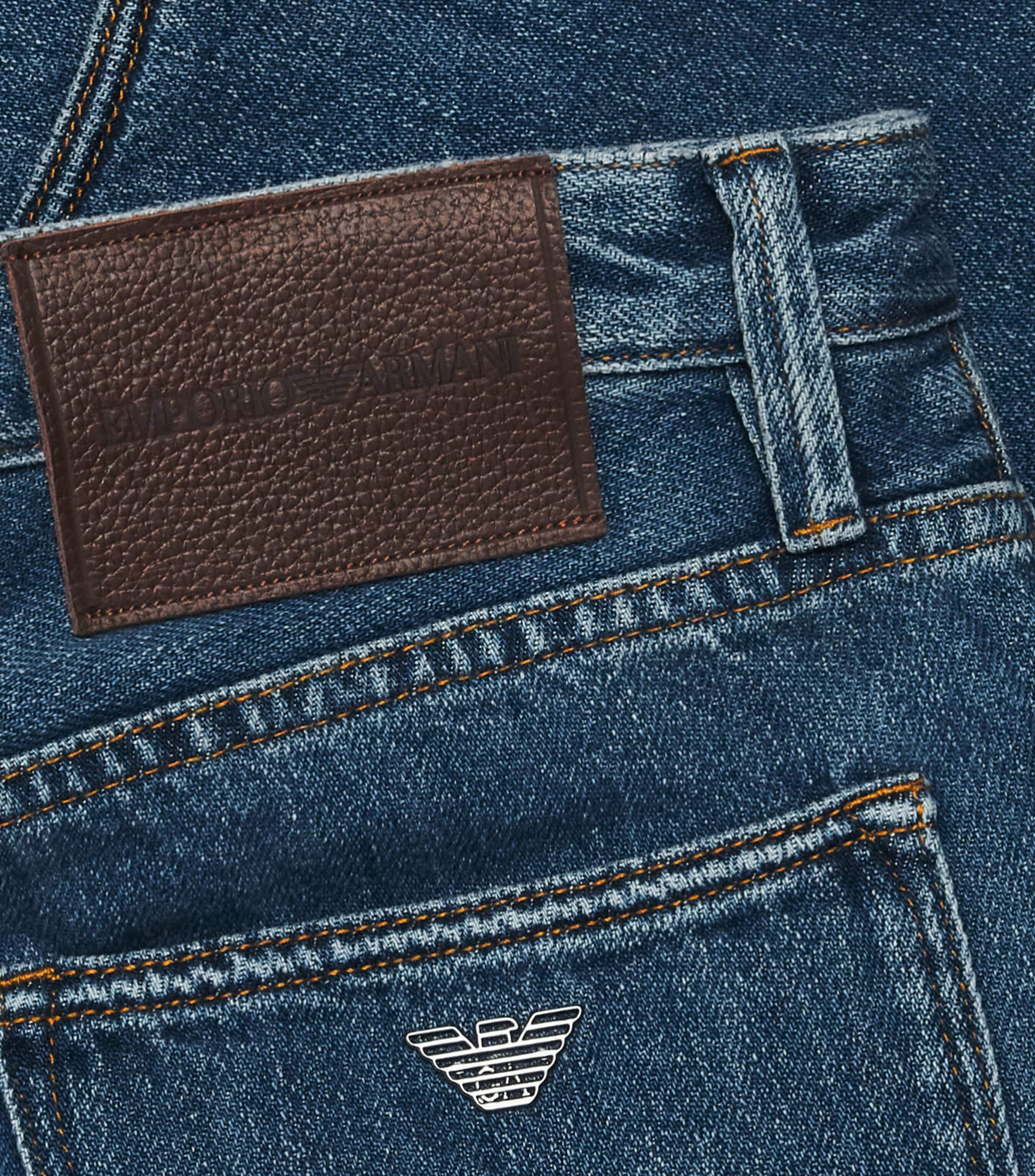 Emporio Armani Mens J06 Slim Jeans Image 6