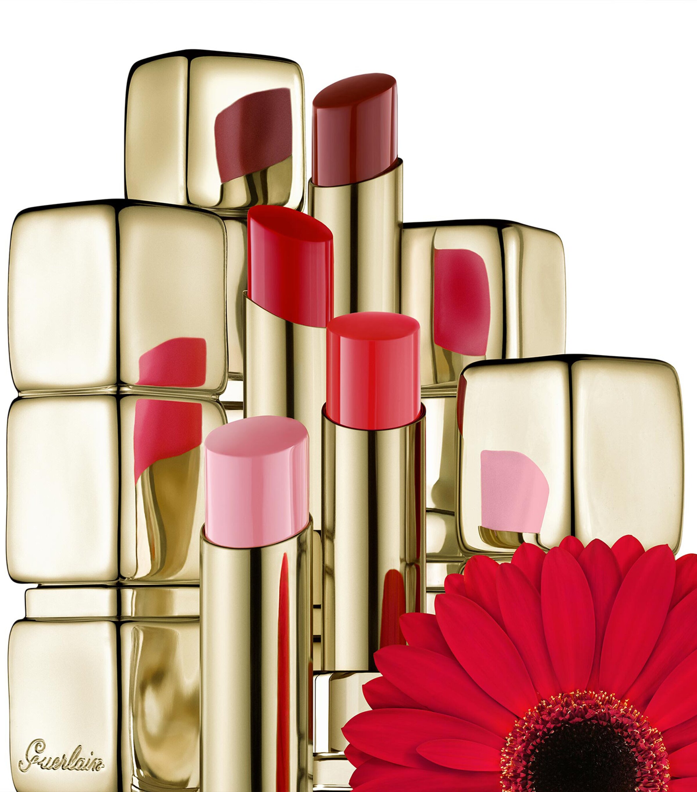 Guerlain KissKiss Shine Bloom Lipstick Petal Blush Image 13