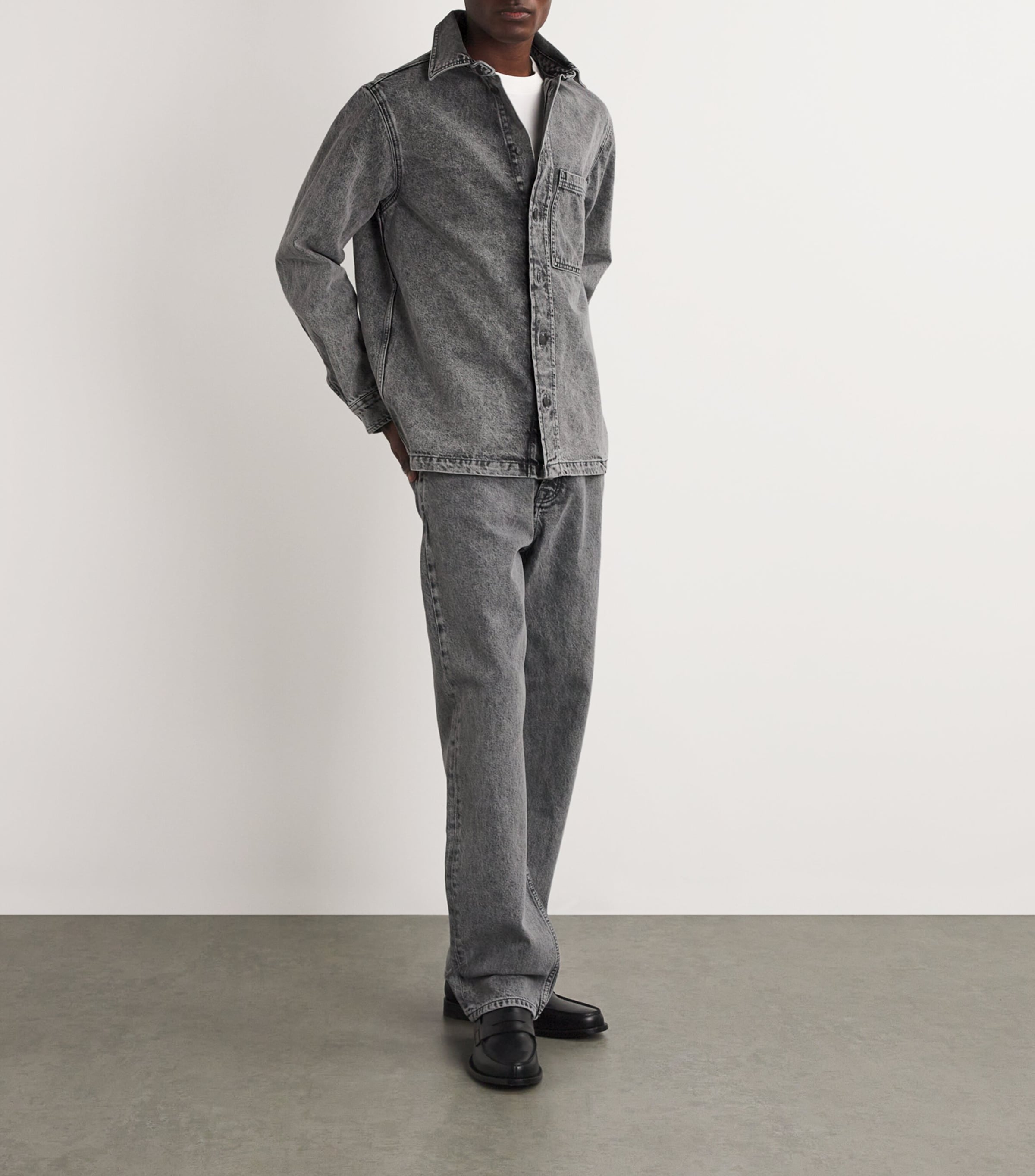 Denim Sadamon B Overshirt FROSTED Image 2